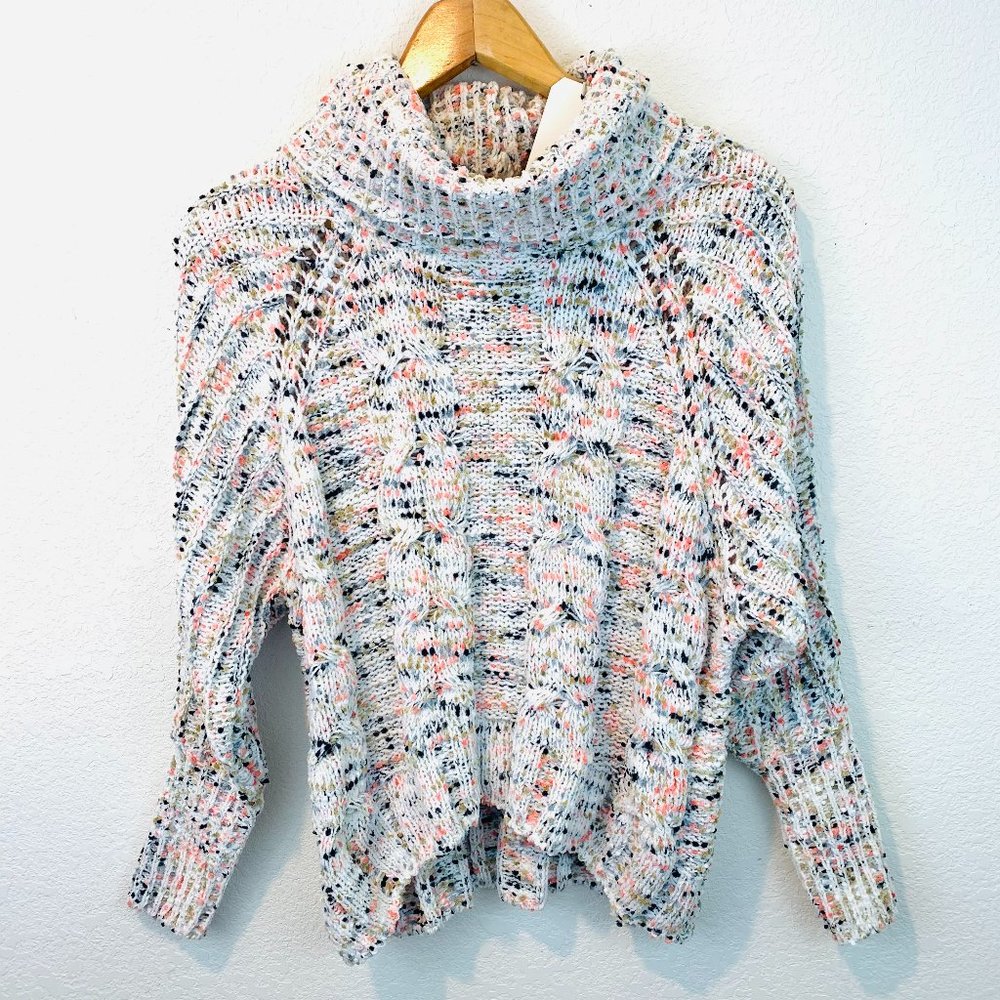 Moon & Madison Cozy Collection Cable Knit Sweater
